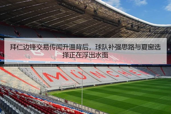 拜仁边锋交易传闻升温背后，球队补强思路与夏窗选择正在浮出水面 - ViLa Sports